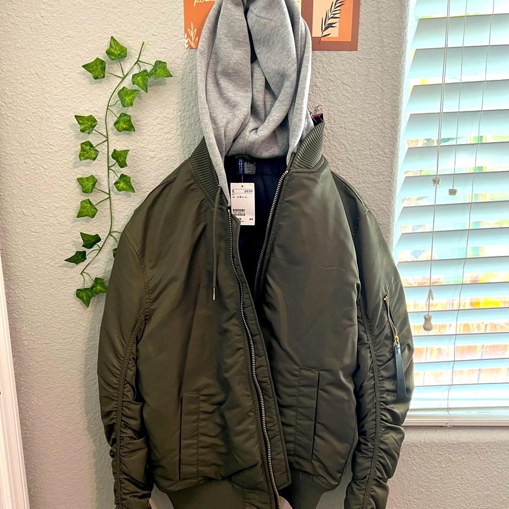 Padded Bomber Jacket